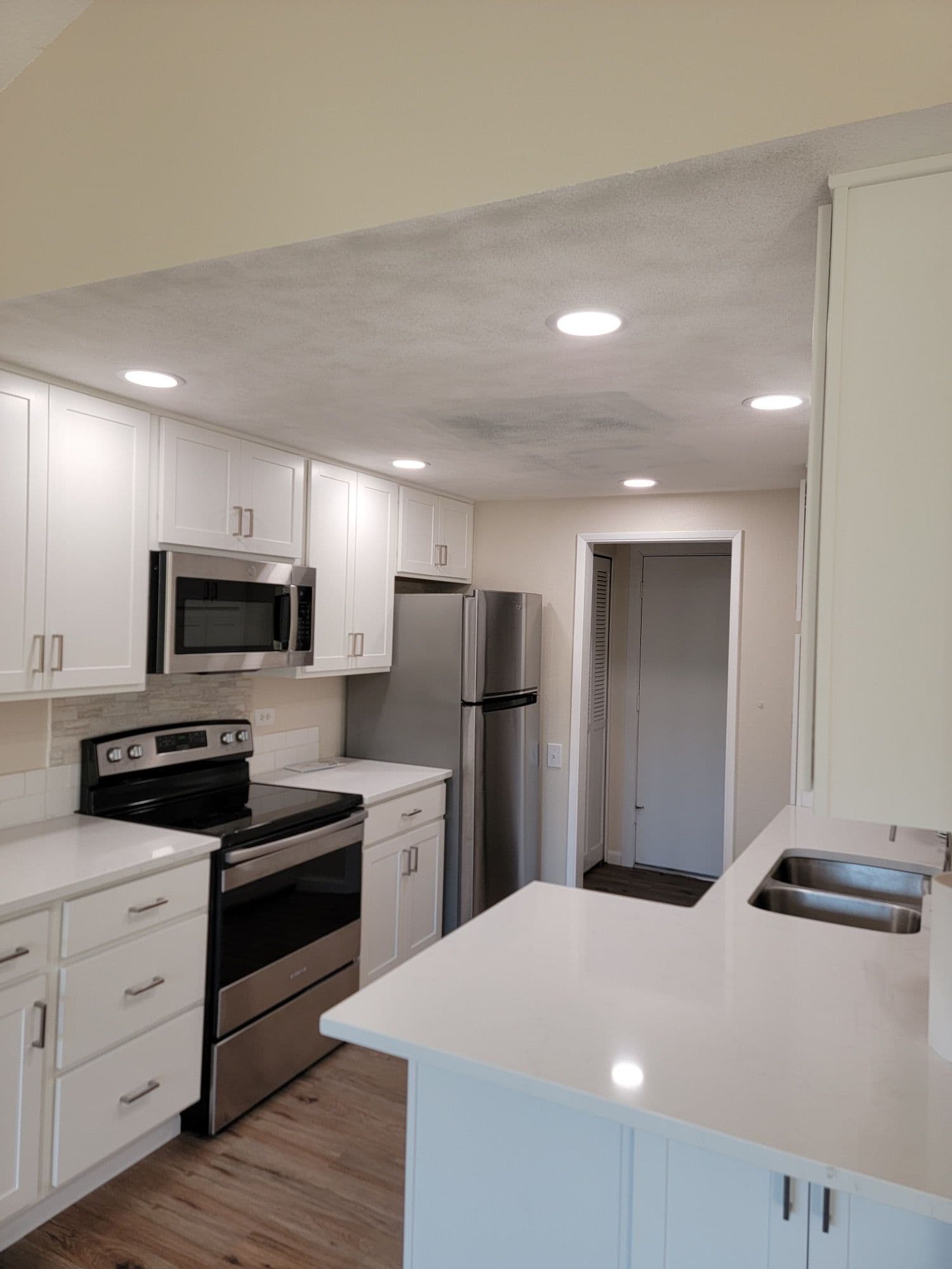 Gallery photos for Kitchen Lighting Makeover Completed: Image #1