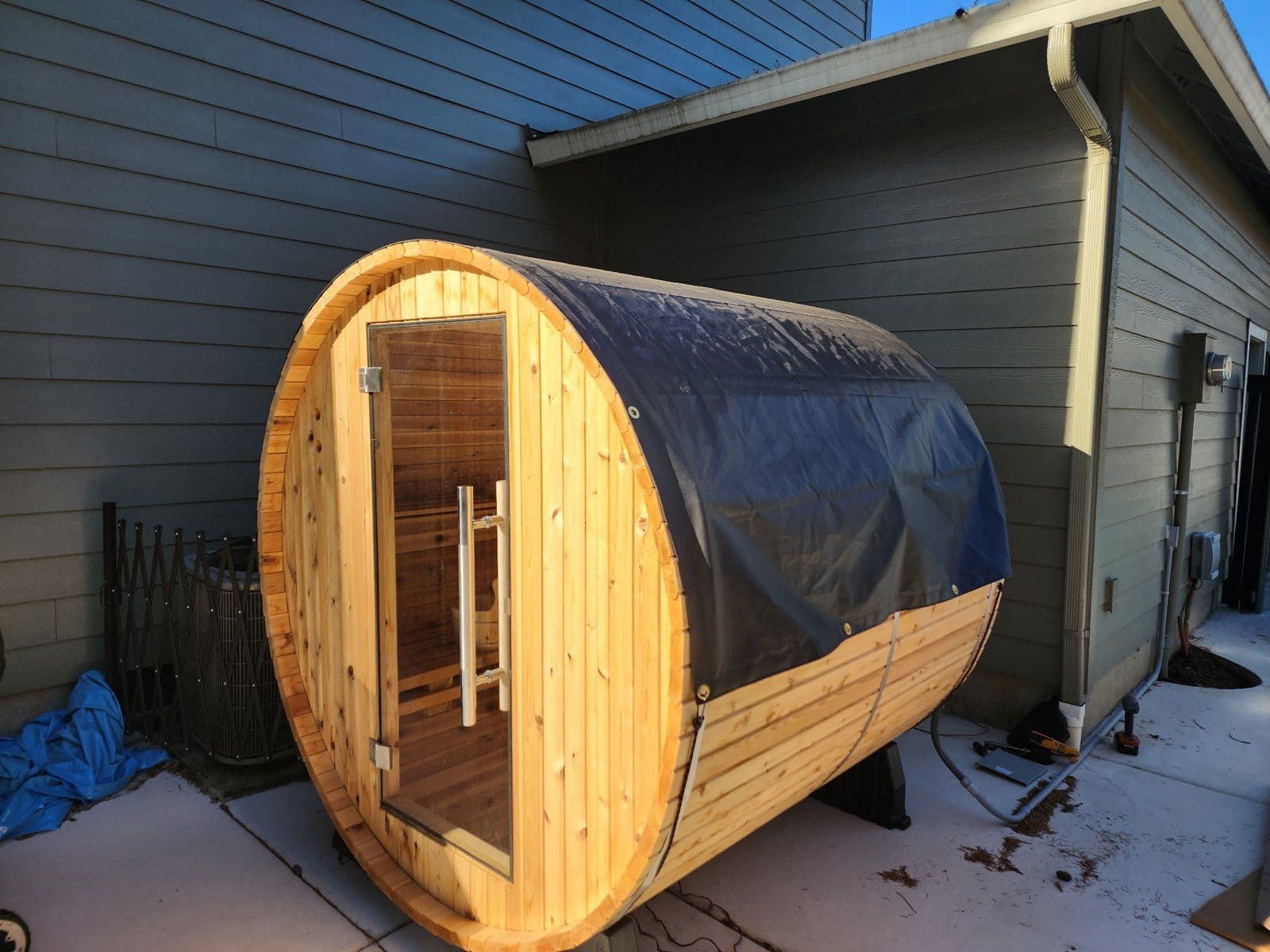 Gallery photos for Seamless Sauna Wiring Installation with Wifi Control: Image #2